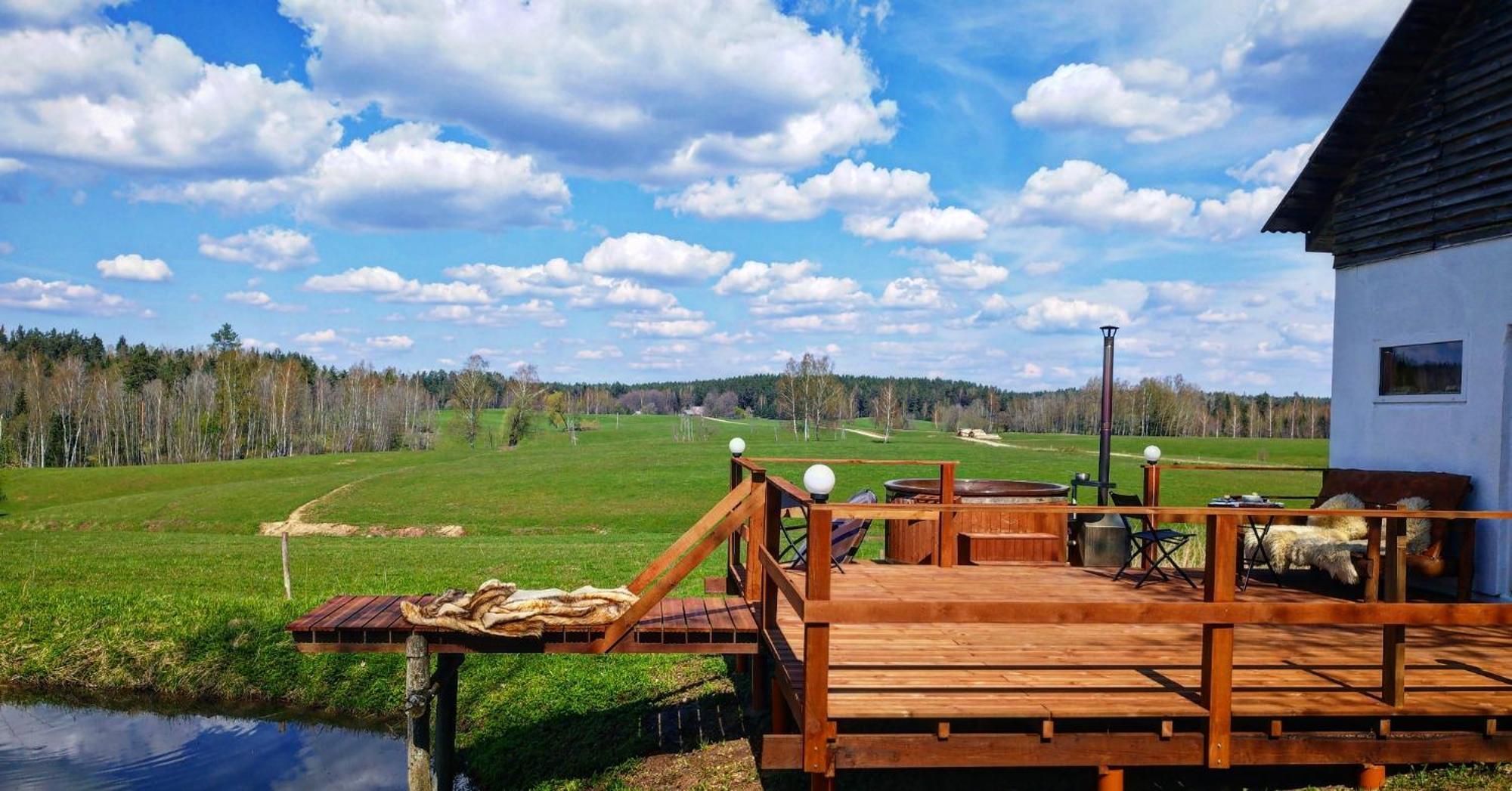 Guesthouse, Sauna & Jacuzzi In Gauja Valley - Kakukalns Straupe Exterior photo