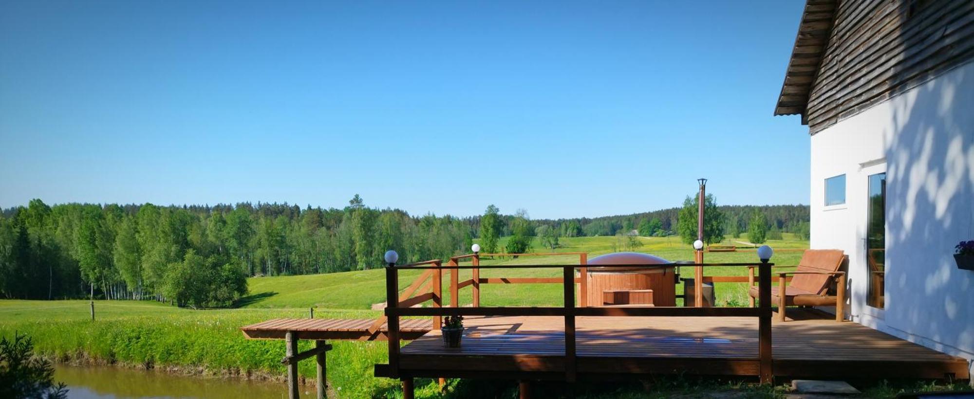 Guesthouse, Sauna & Jacuzzi In Gauja Valley - Kakukalns Straupe Exterior photo