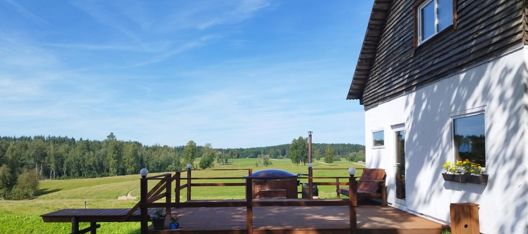 Guesthouse, Sauna & Jacuzzi In Gauja Valley - Kakukalns Straupe Exterior photo