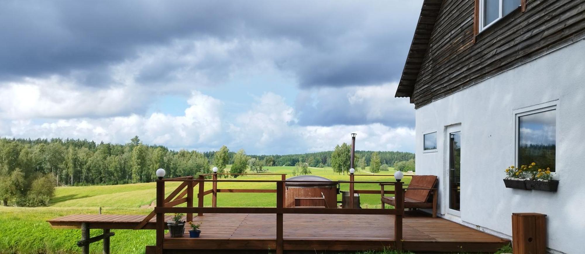 Guesthouse, Sauna & Jacuzzi In Gauja Valley - Kakukalns Straupe Exterior photo
