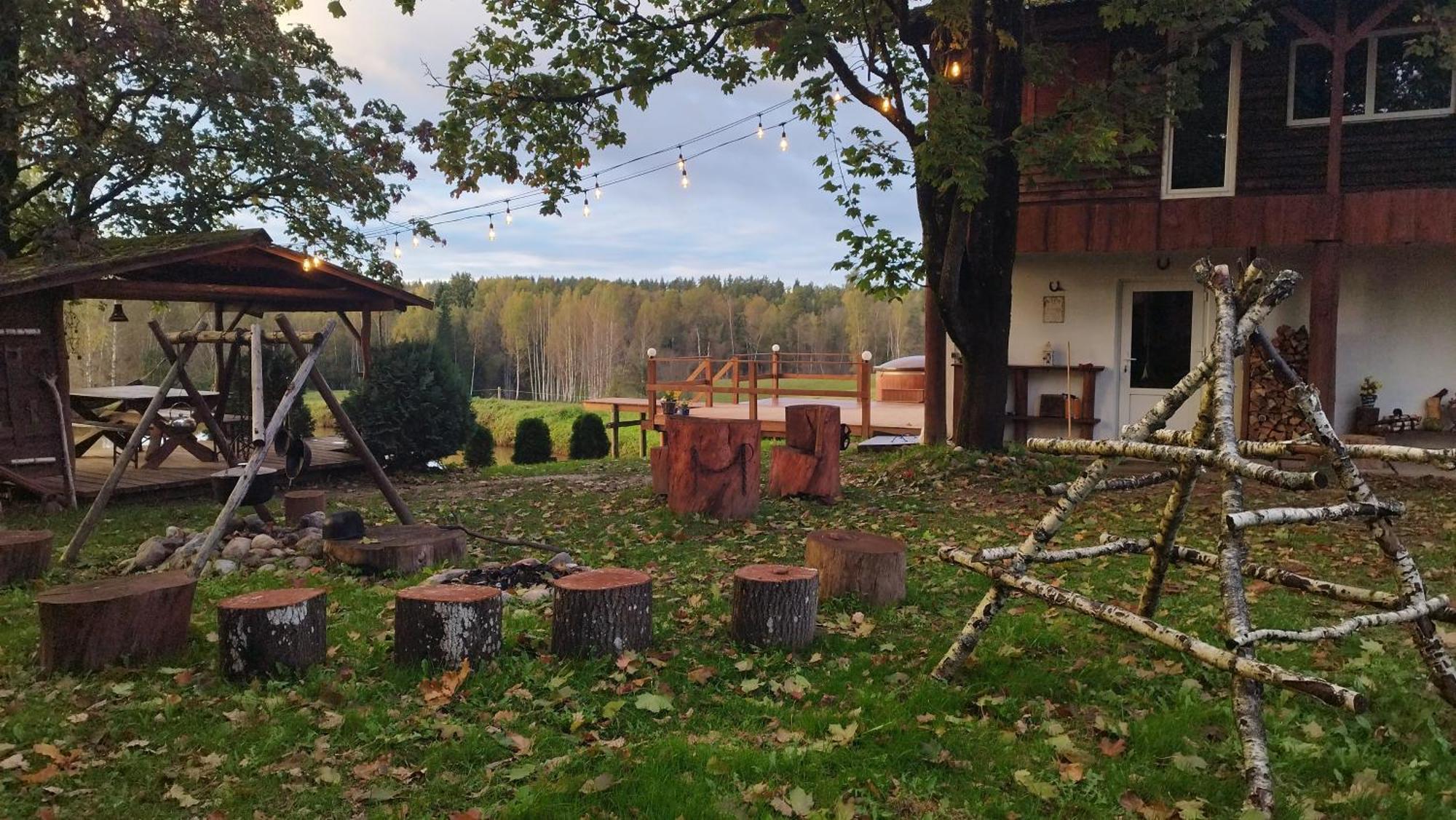 Unique Countryhouse & Sauna In Gauja Valley - Kakukalns Villa Straupe Exterior photo