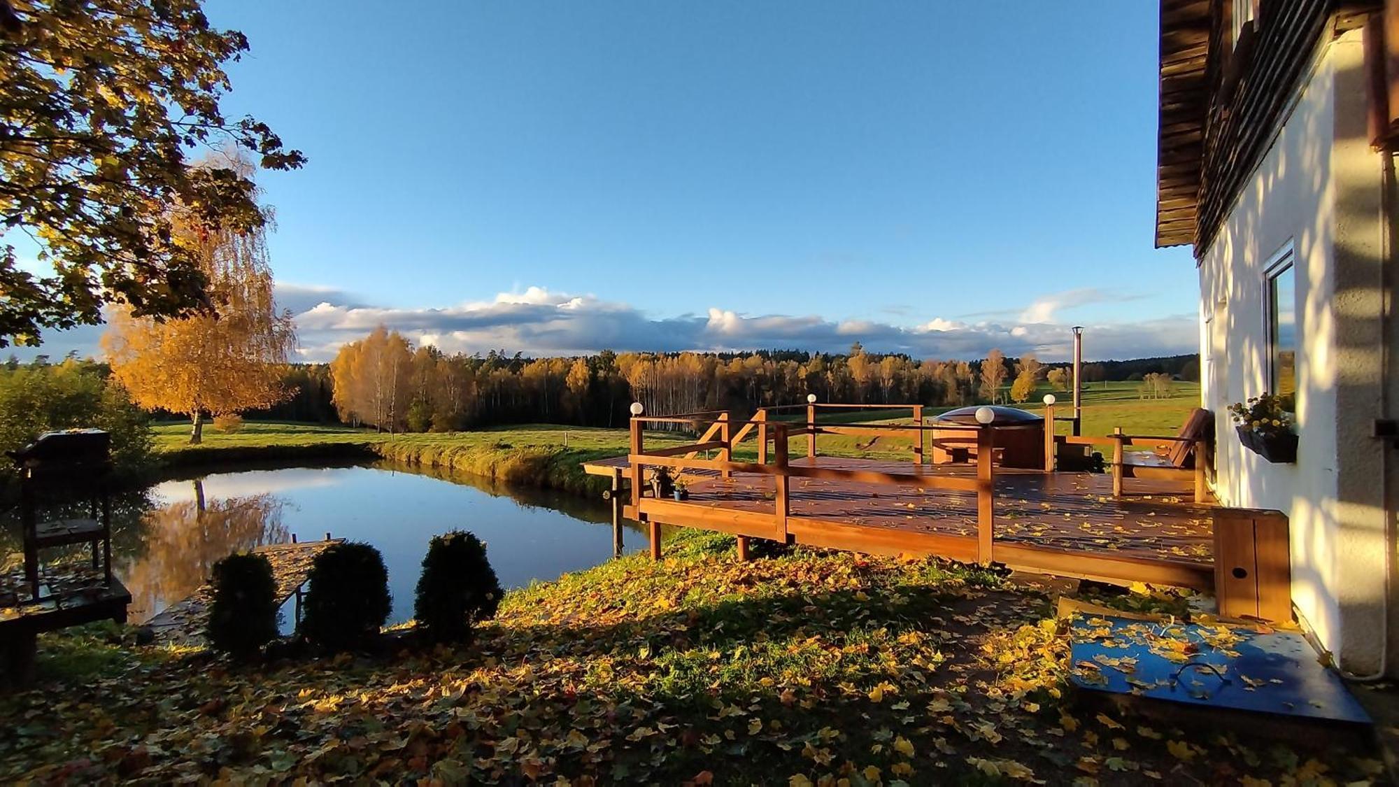 Guesthouse, Sauna & Jacuzzi In Gauja Valley - Kakukalns Straupe Exterior photo